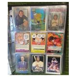 Large Mixed Sport Binder, Basketball, Football, Baseball, Pokémon, One Piece, and More! 23 pages, 9 cards per page, All Stars, Rookies and Inserts !!