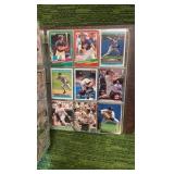 3 Large Binders Full of MLB Baseball from 80s 90s 2000s