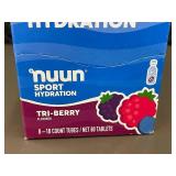 nuun Tri-Berry Sport Hydration Tablets - 80 Tablets