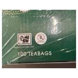 Teabox All Natural Green Teas - 100 Tea Bags, Whole Leaf
