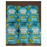 The Only Bean Crunchy Roasted Edamame Beans Sea Salt 6-Pack