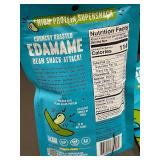 The Only Bean Crunchy Roasted Edamame Beans Sea Salt 6-Pack