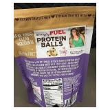 SimplyFUEL Protein Balls - Chocolate Chip Cookie Dough, 9.6 oz BB 5/20/2026 - 2 Bags