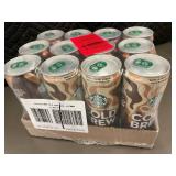 Starbucks Cold Brew 11oz Cans 12-Pack - Vanilla Sweet Cream, Salted Caramel, Chocolate