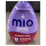 Mio Unwind Blueberry Lemon Water Enhancer, 3 Bottles, 1.62 oz Each