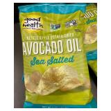 Good Health Avocado Oil Sea Salted Kettle Style Potato Chips 5 oz (4 Bags)
