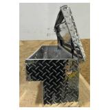 Northern Tool + Equipment Side-Mount Truck Toolbox, 60in. x 11.5in. x 11in., Aluminum, Diamond Plate, Pull Handle Latches #41891 Msrp $409.99