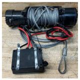 Ultra-Tow 12 Volt DC-Powered Off-Road Vehicle Winch, 12,000-Lb. Capacity, Galvanized Wire Rope #4995869 Msrp $389.99