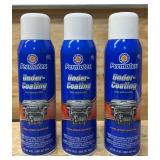 Permatex Under-Coating lot of 3