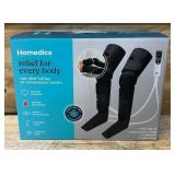 Homedics real relief full leg air compression system