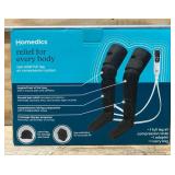 Homedics real relief full leg air compression system