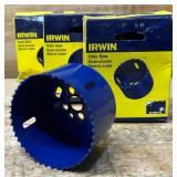 Irwin Hole Saw 3  lot of 3