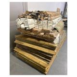 Lot of Vinyl Flooring Transitions, Wood and Door Trim and 4