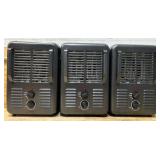 LifeSmart 1500 Watt Milkhouse Utility Heater, Forced Air, 5100 BTU/hour, Heating Capability 300 ft  lot of 3