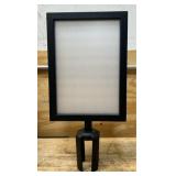 Heavy Duty Sign Frame 8.5  x 11  lot of 4