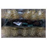 Santa Forest 10 LED String Lights Set lot of 6