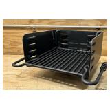 *Pilot Rock Steel Outdoor BBQ Charcoal Grill with Adjustable Grate