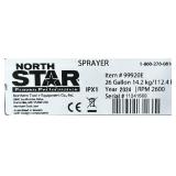 NorthStar ATV Spot Sprayer 26 Gallon