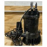 NorthStar Cast Iron Submersible Trash Water Pump, 3965 GPH Max. Flow, 2in. Port #5842611 Msrp $254.99