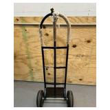 Ironton Steel Pneumatic Hand Truck, 600-Lb. Capacity