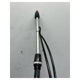 NorthStar Telescoping Pressure Washer Wand, 4000 PSI, 10.5 GPM, 8ft. 24ft.L, Fiberglass/Aluminum (sold as is)