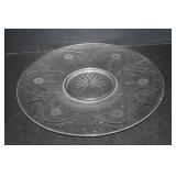 Etched Glass Serveware