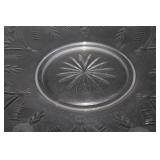 Etched Glass Serveware