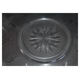 Etched Glass Serveware