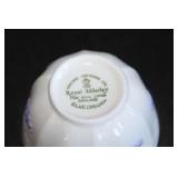 Royal Adderley Blue Chelsea Coffee Service