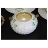 Belleek Shamrock China Set
