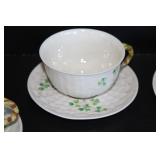 Belleek Shamrock China Set