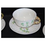 Belleek Shamrock China Set