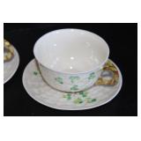 Belleek Shamrock China Set