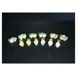 Denton China Flower Place Card Holders