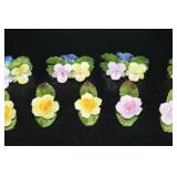 Denton China Flower Place Card Holders