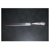 Sheffield Sterling Silver Carving Knife And Fork Set