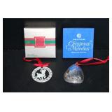 Towle Sterling & Lenox China Ornaments