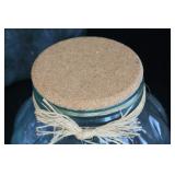 Italian Glass Canister Set