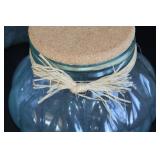 Italian Glass Canister Set