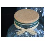 Italian Glass Canister Set