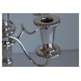 Sheffield Silver Co. Plate Candelabra