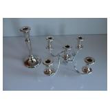 Sheffield Silver Co. Plate Candelabra