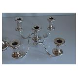 Sheffield Silver Co. Plate Candelabra