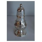 Silver Plate Sugar Caster & Apple Candle