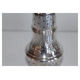 Silver Plate Sugar Caster & Apple Candle