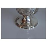 Silver Plate Sugar Caster & Apple Candle