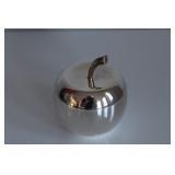 Silver Plate Sugar Caster & Apple Candle