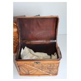 Tropical Bamboo Storage Chests