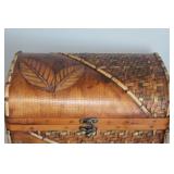 Tropical Bamboo Storage Chests