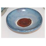 Artisan Pottery Pitcher & Bowls